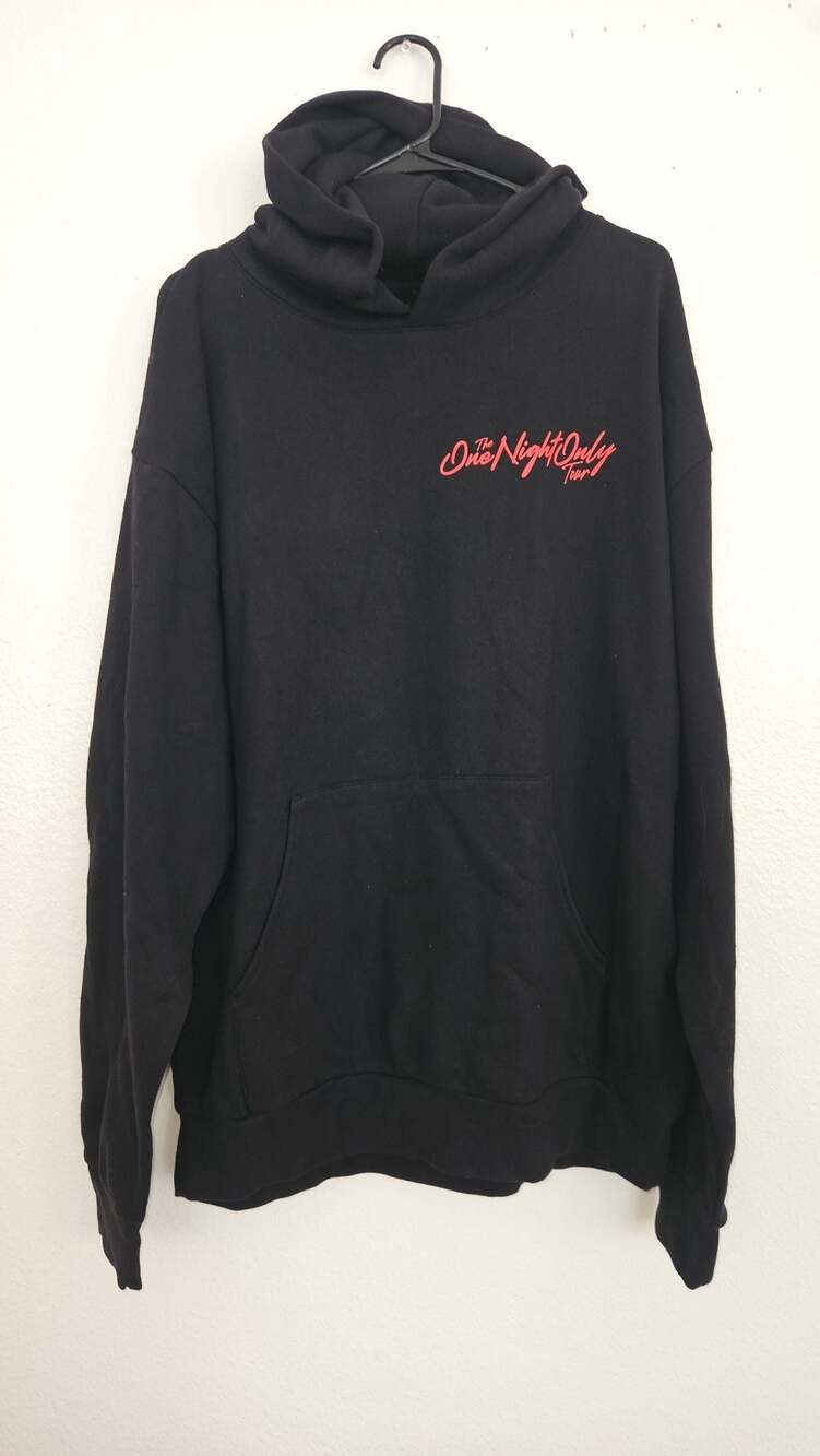 Hunxho The One Night Only Tour Concert Graphic Pullover Hoodie